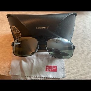 Mens Chromance polarized Ray-Ban sunglasses